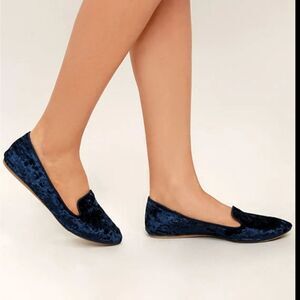 IMAN GLITTER CALF HAIR SLIP-ON WOMEN"S LOAFER